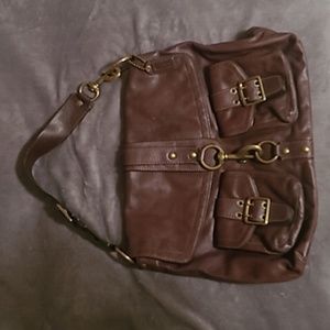 Leather Coach bag